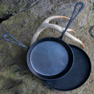 hand forged skillets and cookware